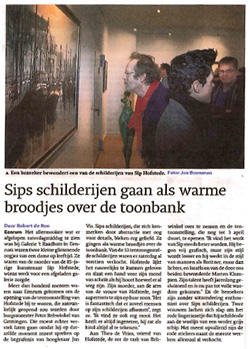 Artikel expositie Eenrum 2011 Sip Hofstede
